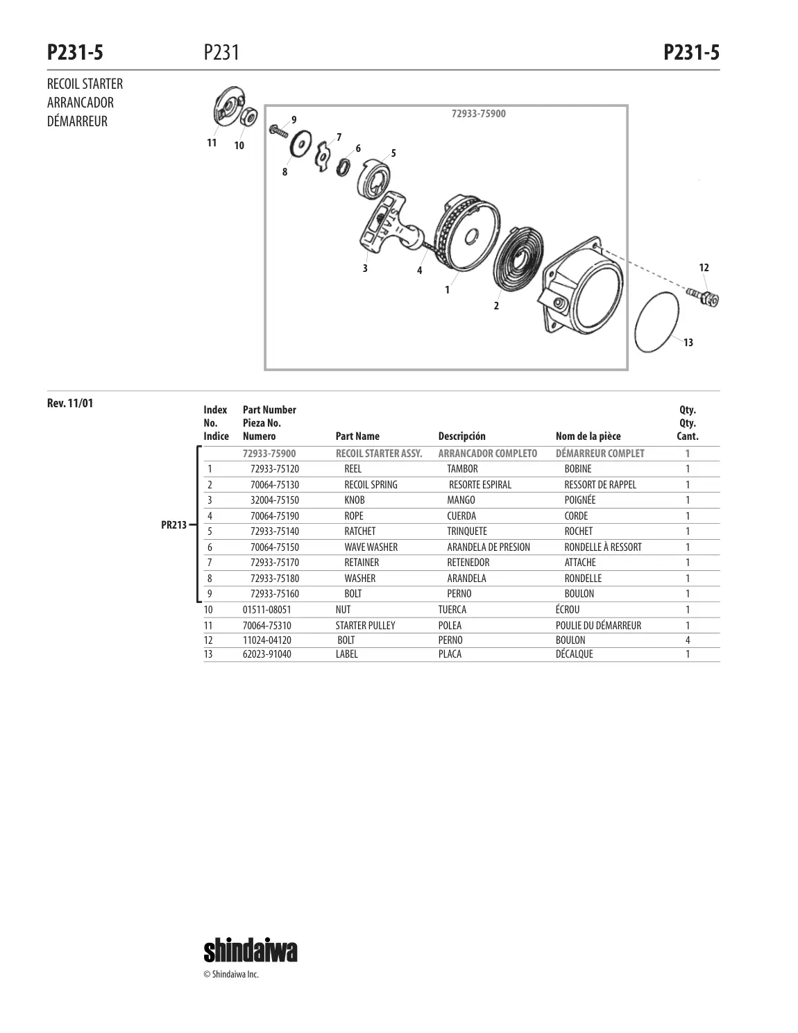 P231 IPL page 6 - PLACA