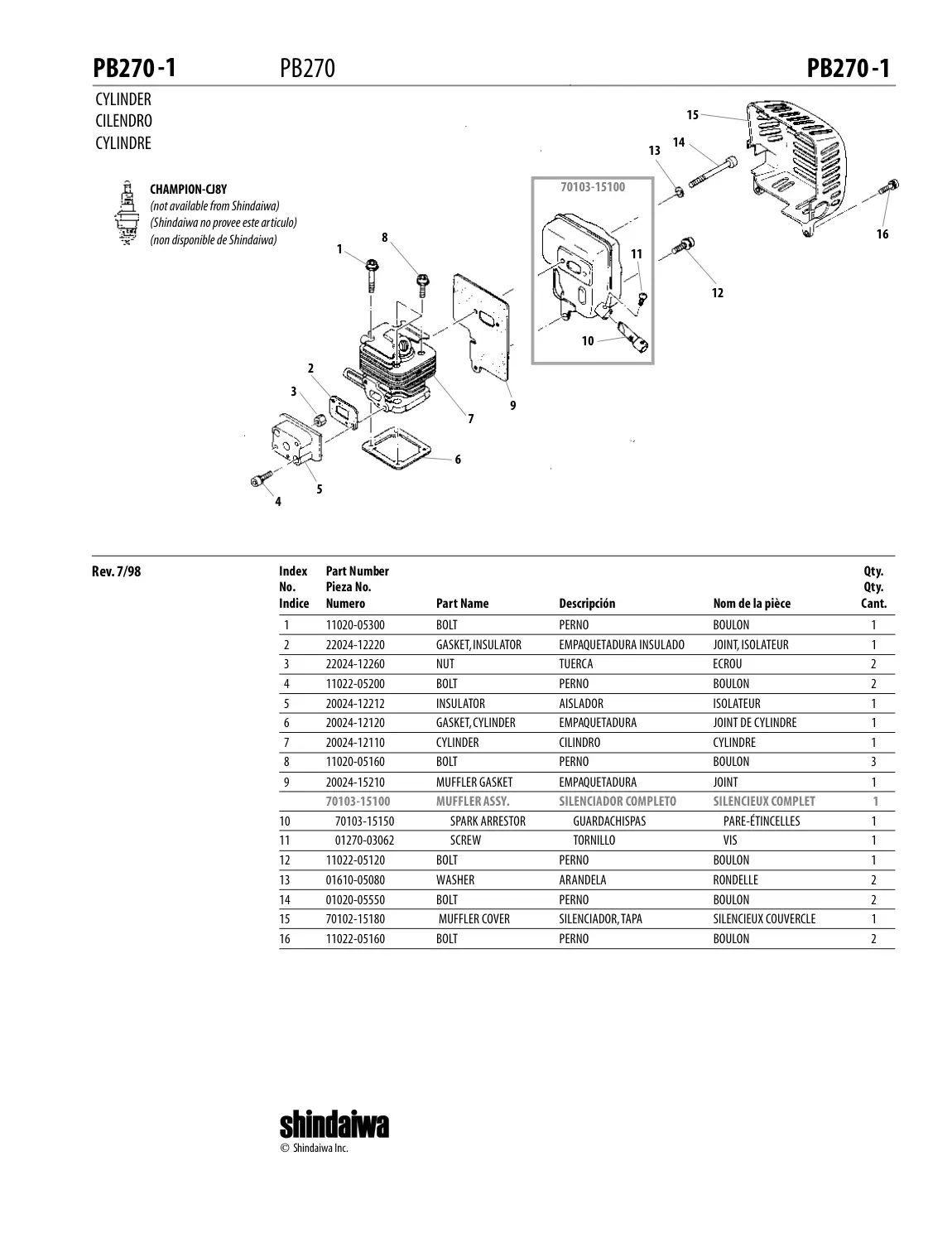 PB270 IPL page 2 - CHAMPION-CJ8Y