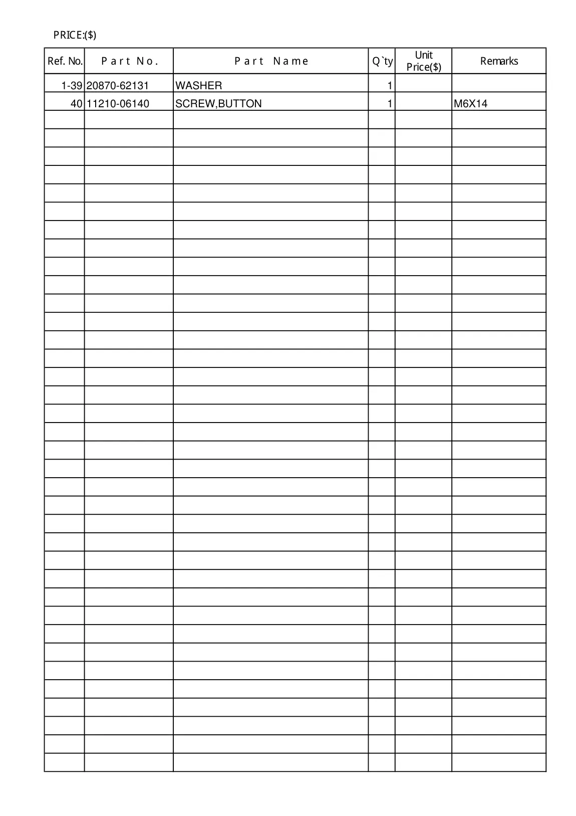 SBA-P24 EU IPL page 4 - M6X14