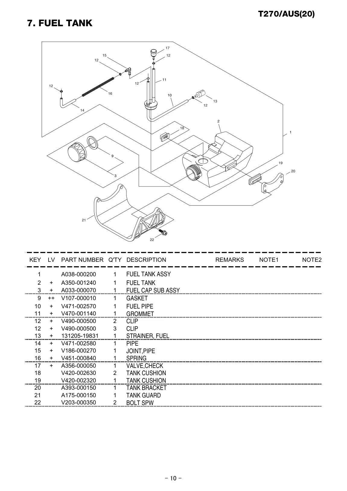 T270 AUS IPL page 11 - BOLT SPW