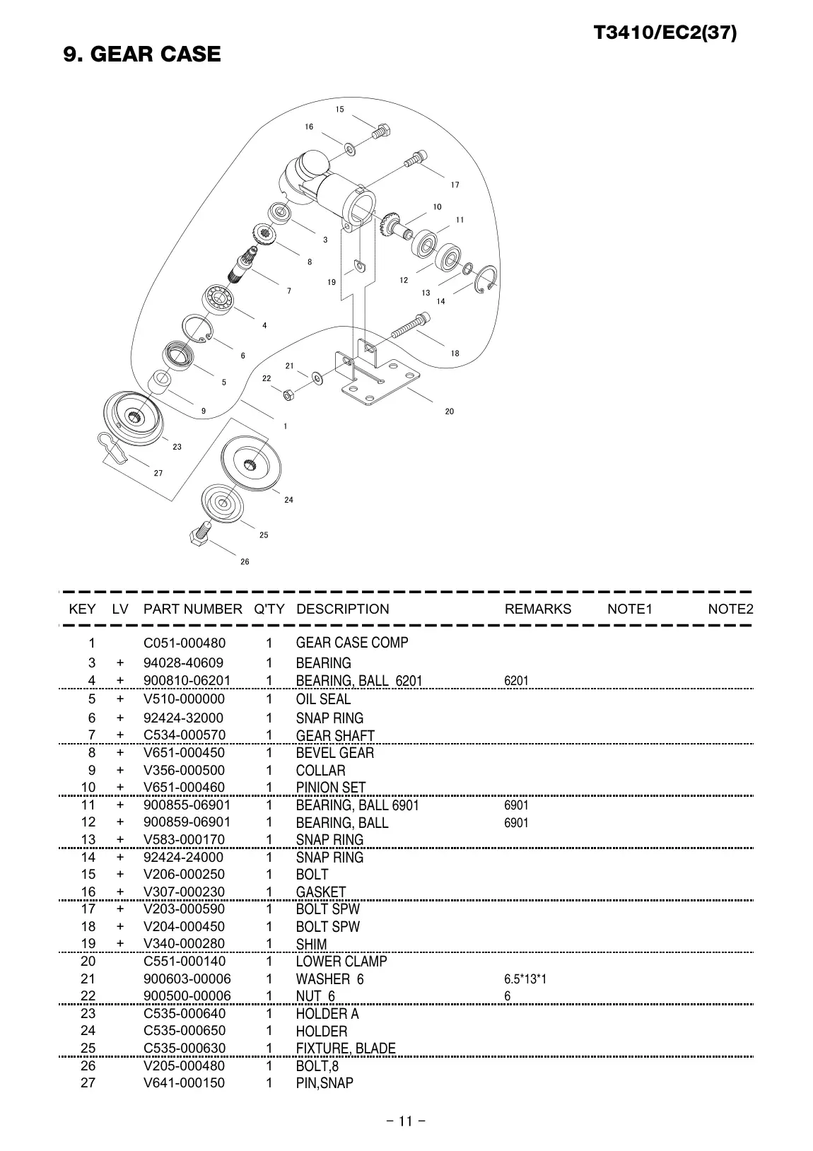 T3410 EC2 IPL page 12 - PIN,SNAP