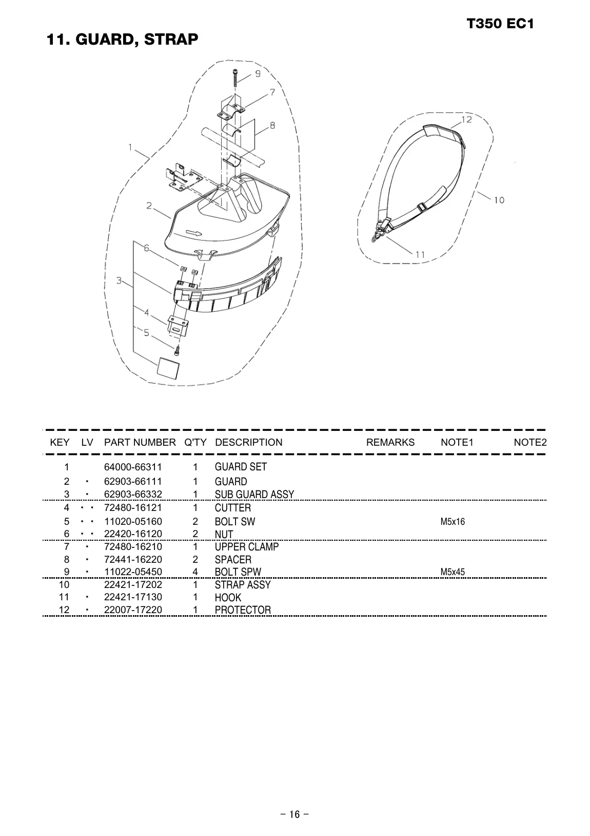 T350 EC1 T350 EC1 IPL page 17 - HOOK