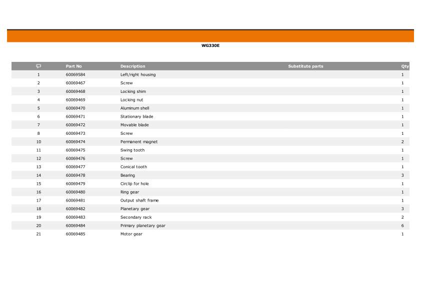 Worx WG330E.9 IPL exploded drawing 3