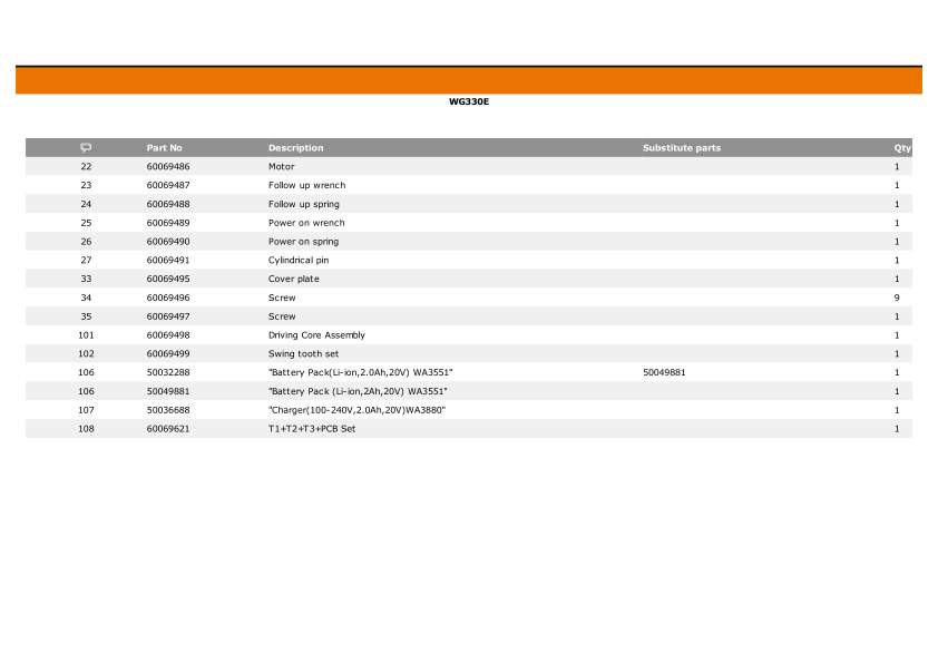 Worx WG330E.9 IPL exploded drawing 4