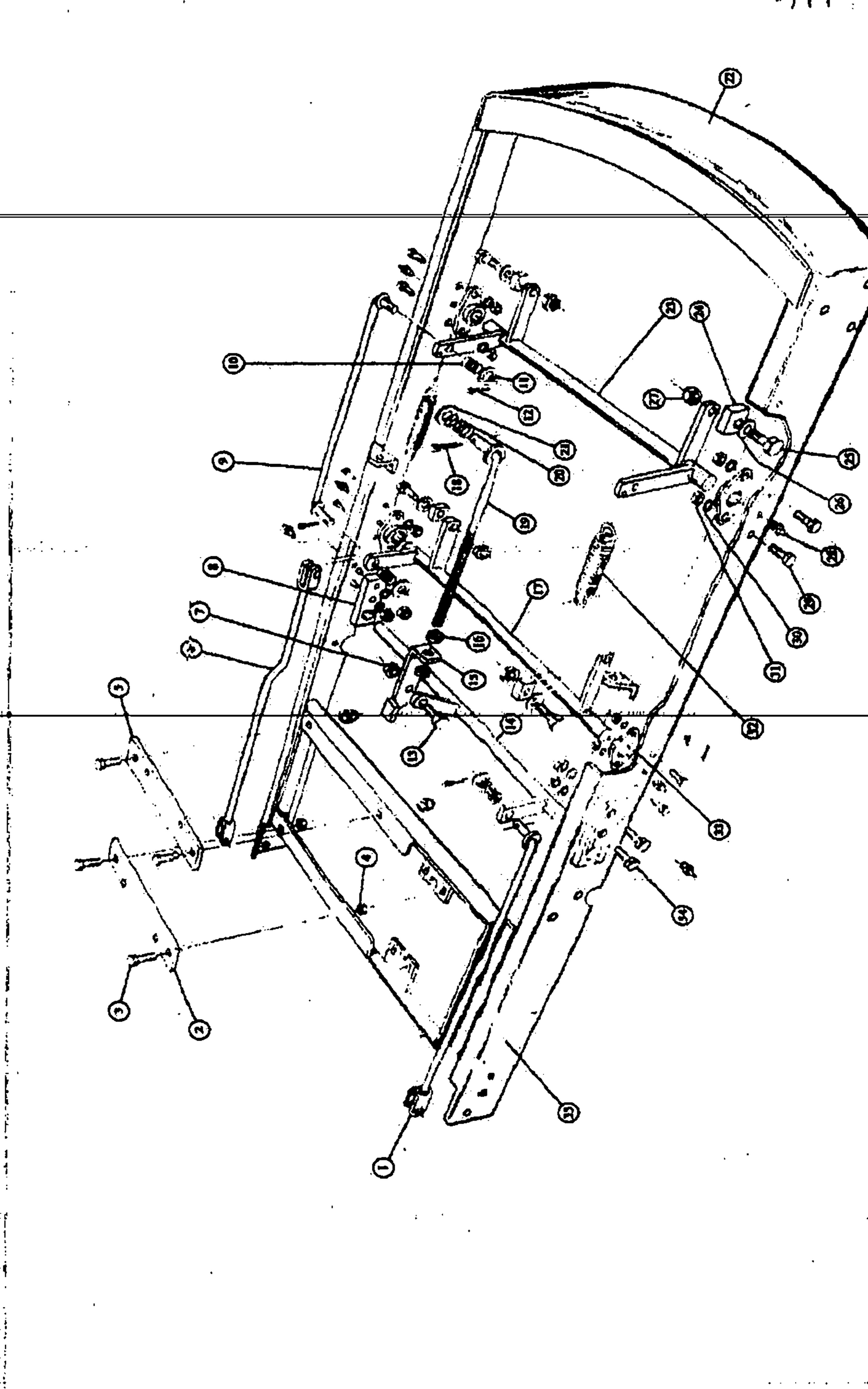 Supreme IPL75 Section 2 Frame Assembly IPL parts diagram