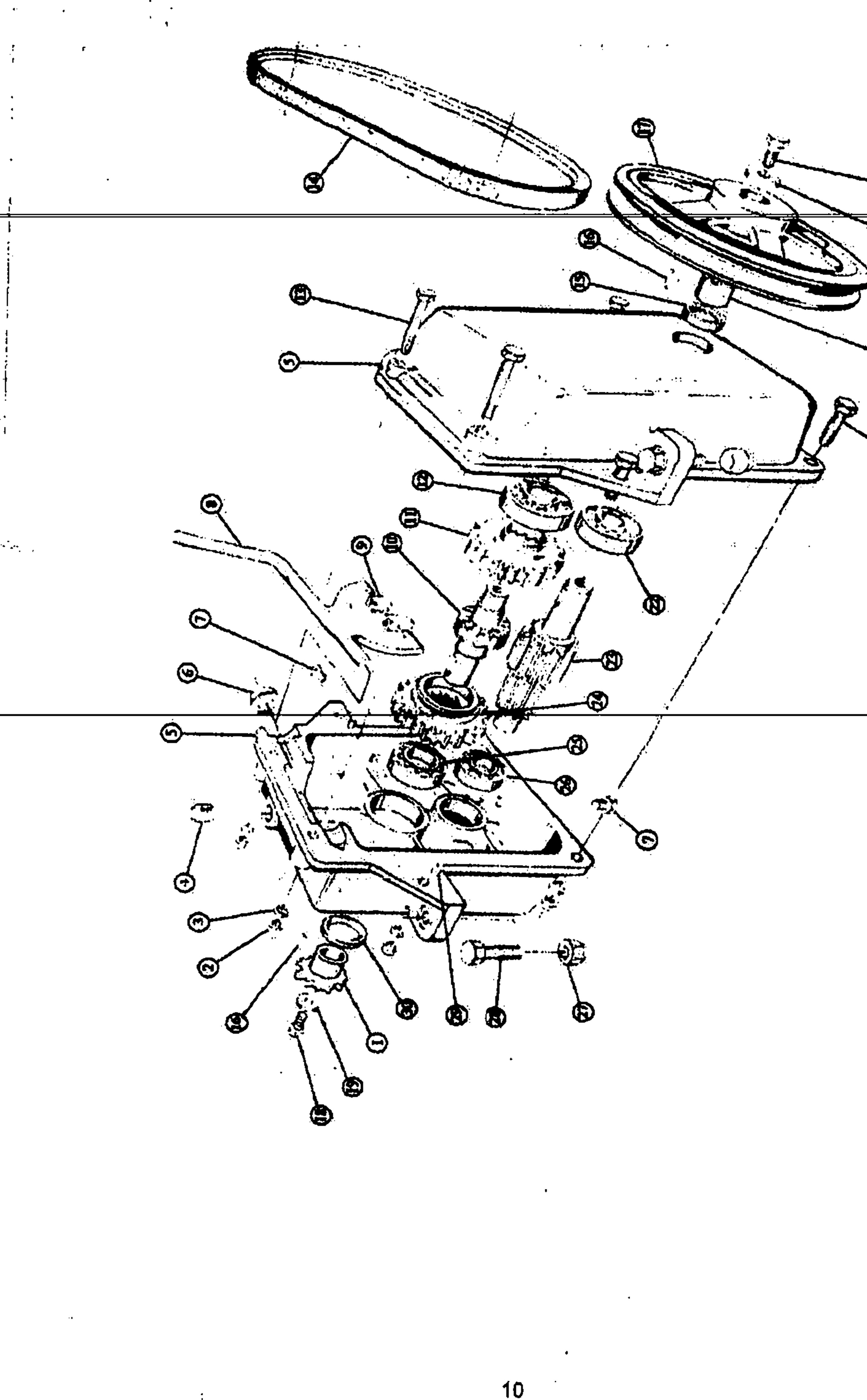 Supreme IPL75 Section 5 Two Speed Gearbox Assembly IPL parts diagram