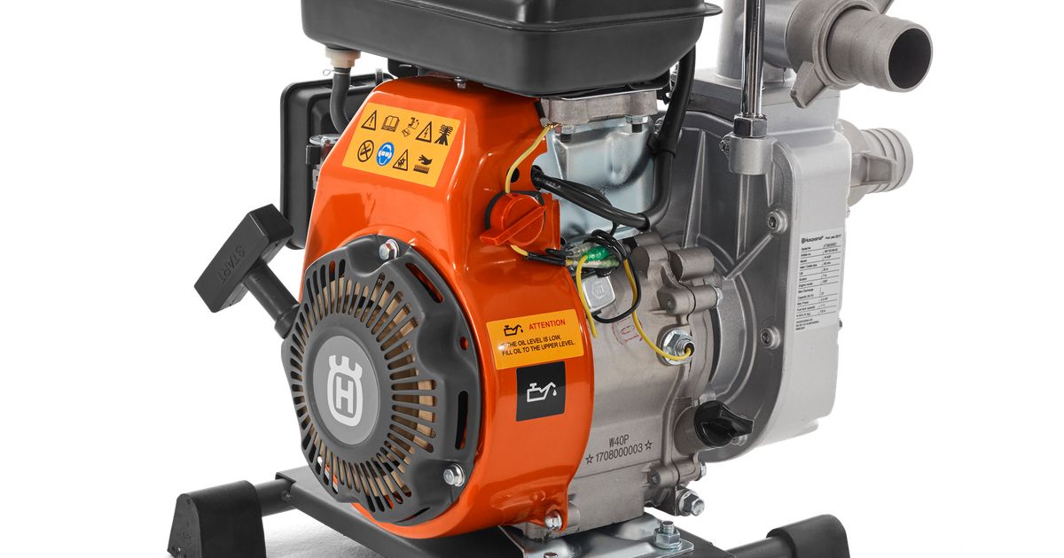 🔵 Husqvarna - WATER PUMP W40P!