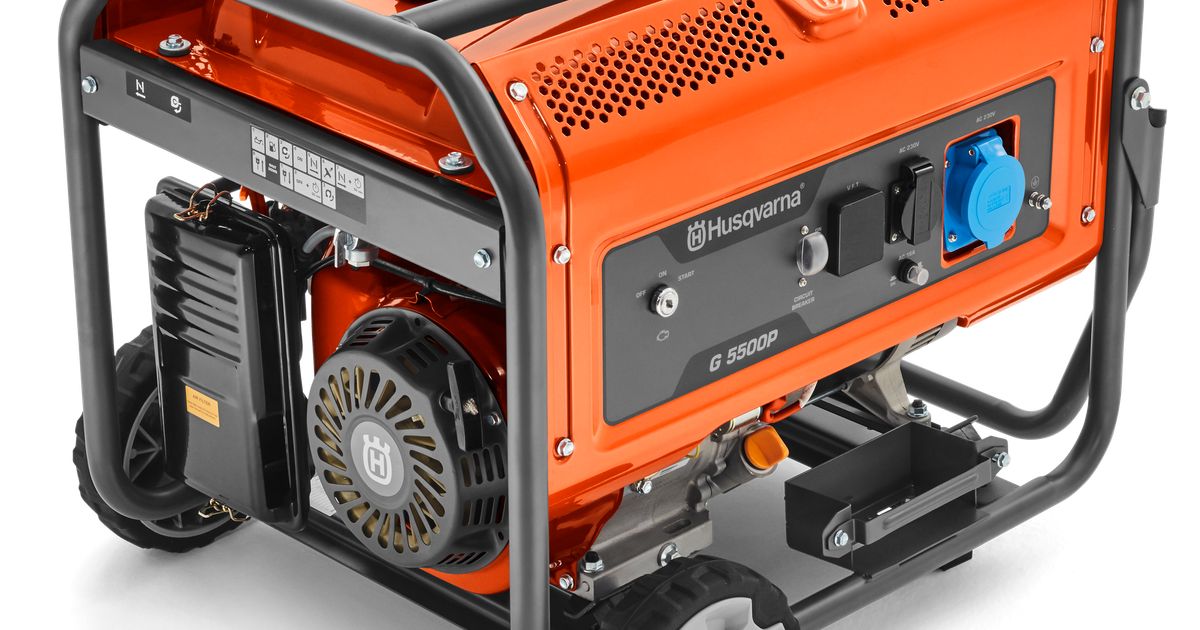 🔵 Husqvarna - GENERATOR G5500P !